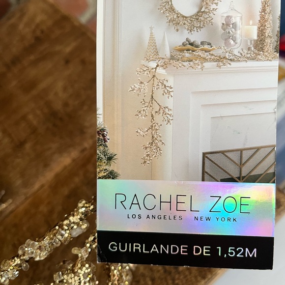 Rachel Zoe gold sparkly Christmas trees. One is 30 inches. The smaller one is 18 - Picture 9 of 16